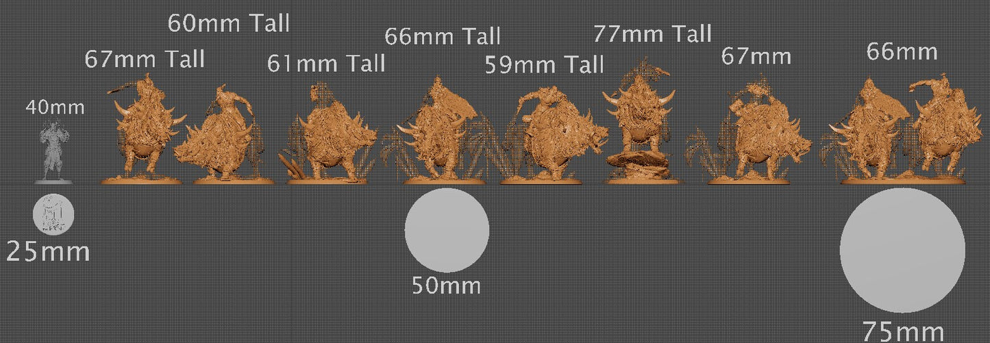 Hog Riders | Aussie 3D Printed Miniatures and Terrain