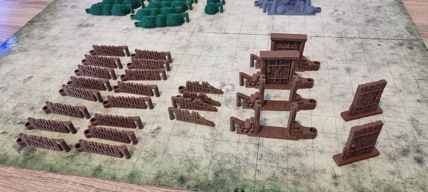 Modular Walls | Aussie 3D Printed Miniatures and Terrain