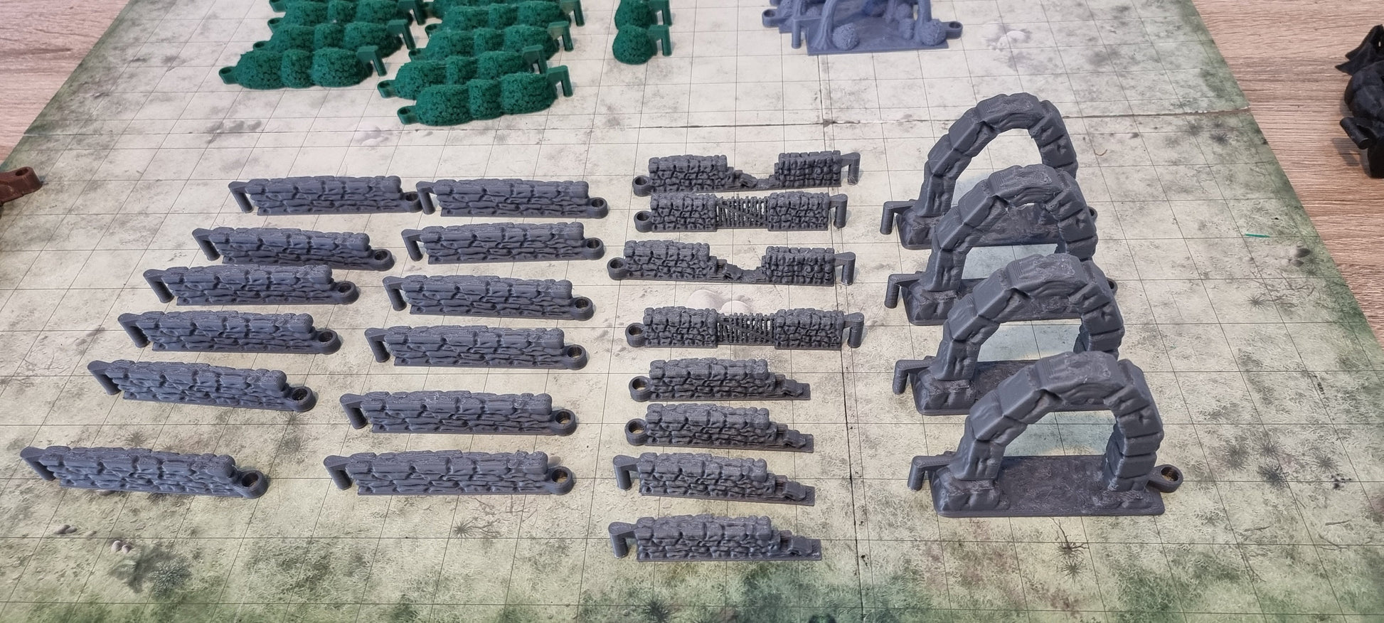 Modular Walls | Aussie 3D Printed Miniatures and Terrain