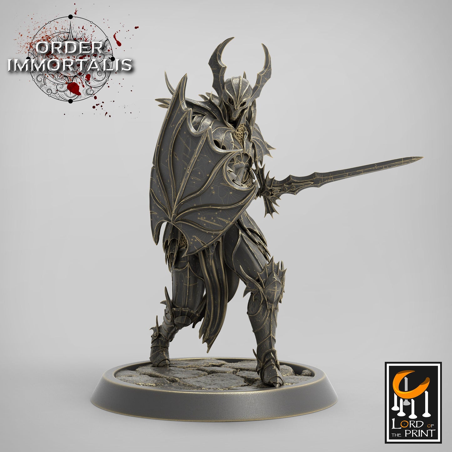 Blood knight Longsword Squadron | Aussie 3D Printed Miniatures and Terrain