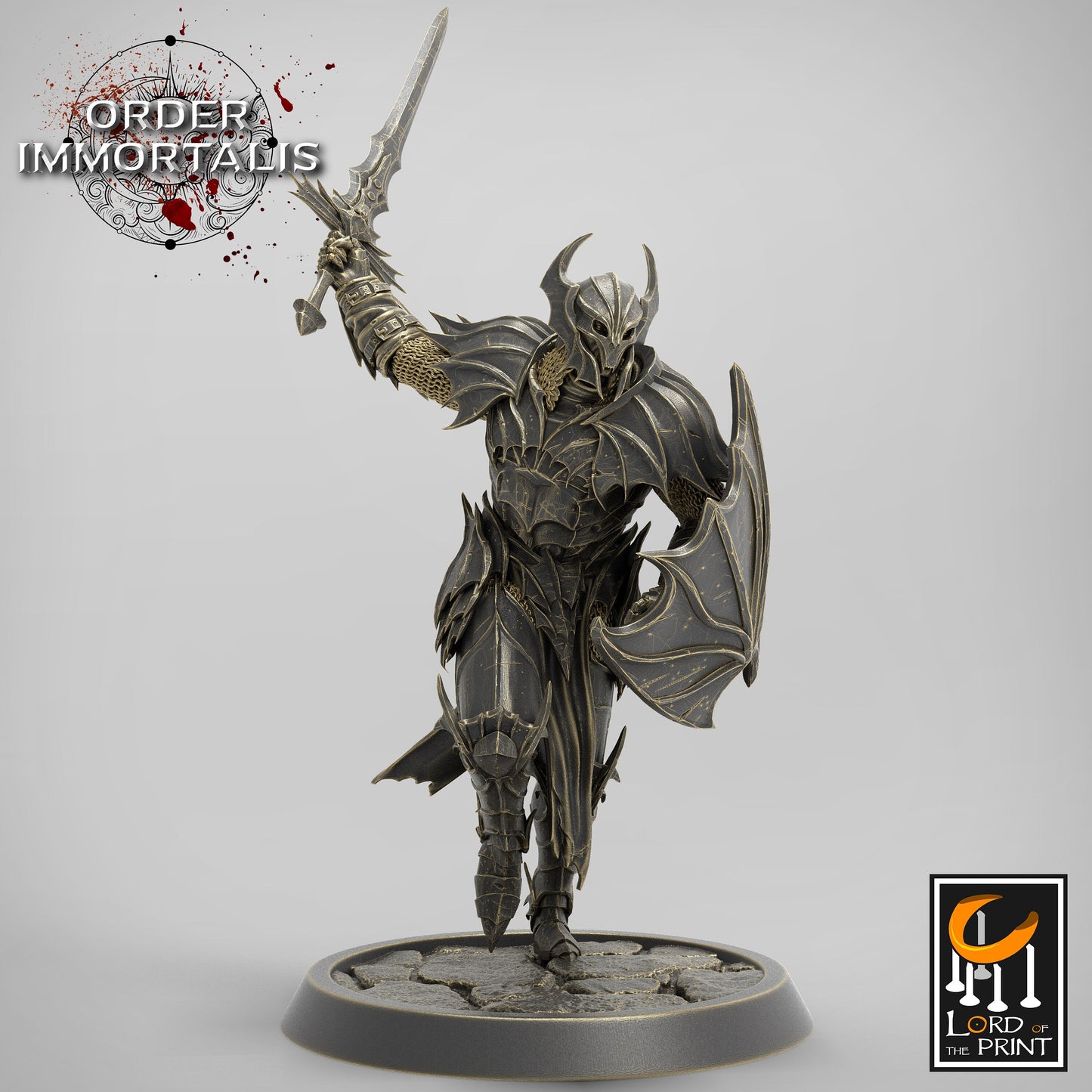 Blood knight Longsword Squadron | Aussie 3D Printed Miniatures and Terrain
