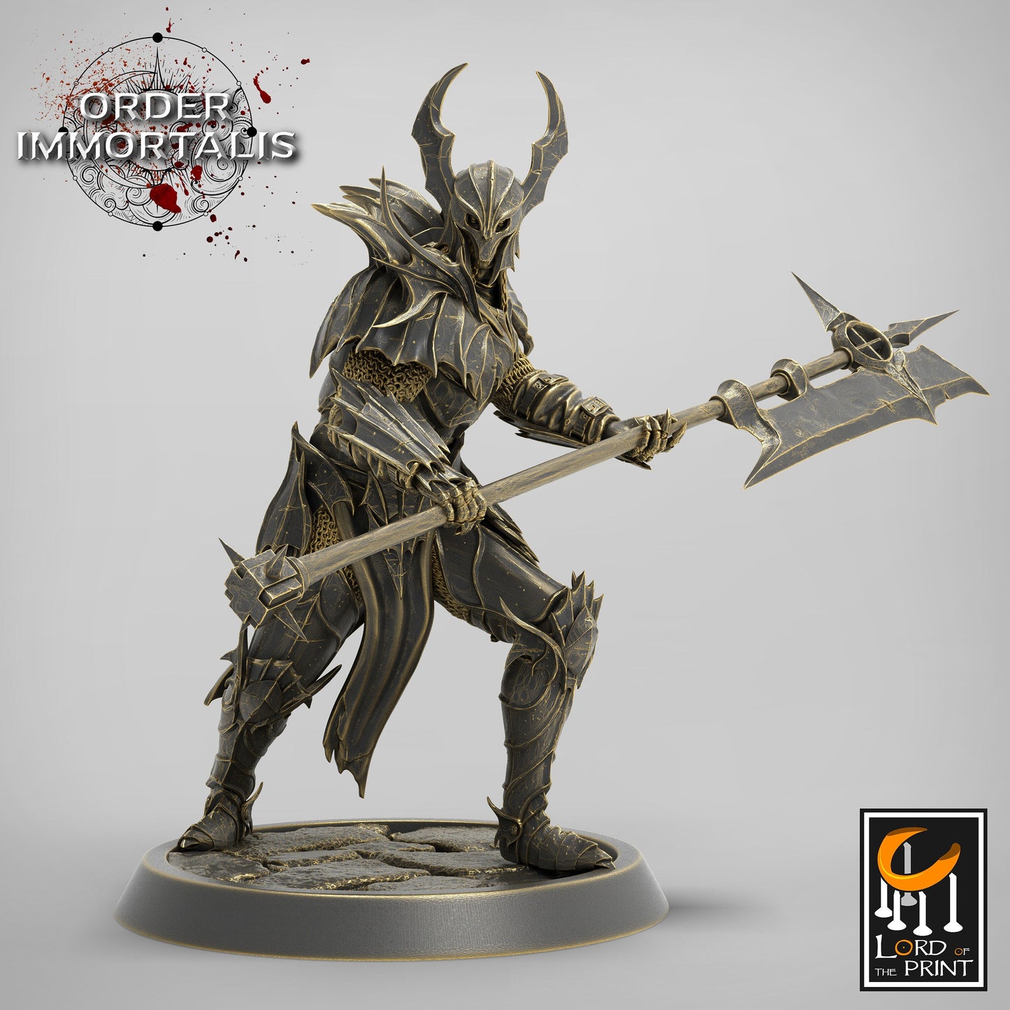 Blood knight Halberd Squadron | Aussie 3D Printed Miniatures and Terrain