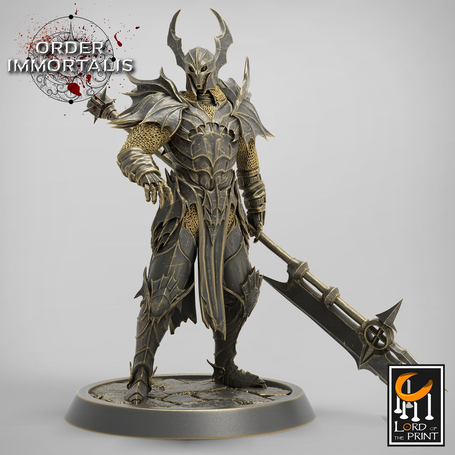Blood knight Halberd Squadron | Aussie 3D Printed Miniatures and Terrain