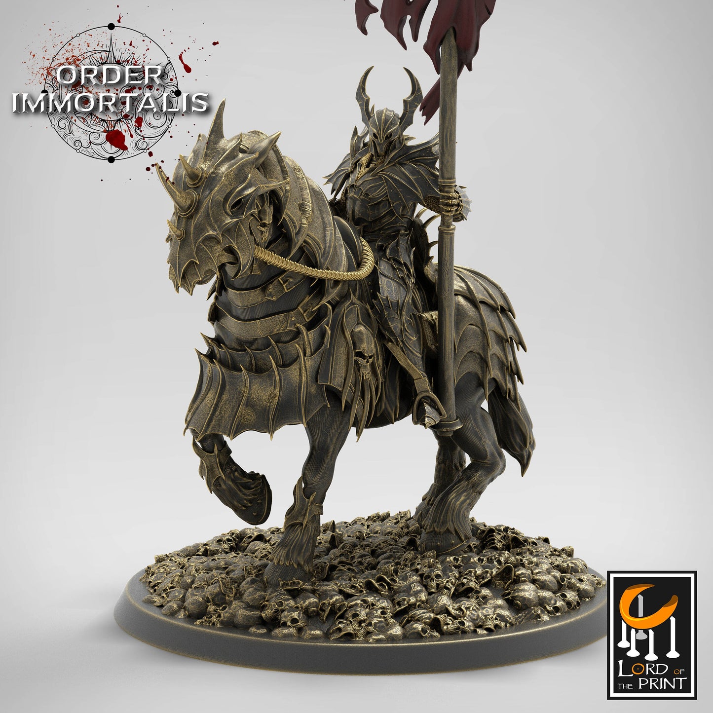 Blood knight Cavalier Squadron | Aussie 3D Printed Miniatures and Terrain