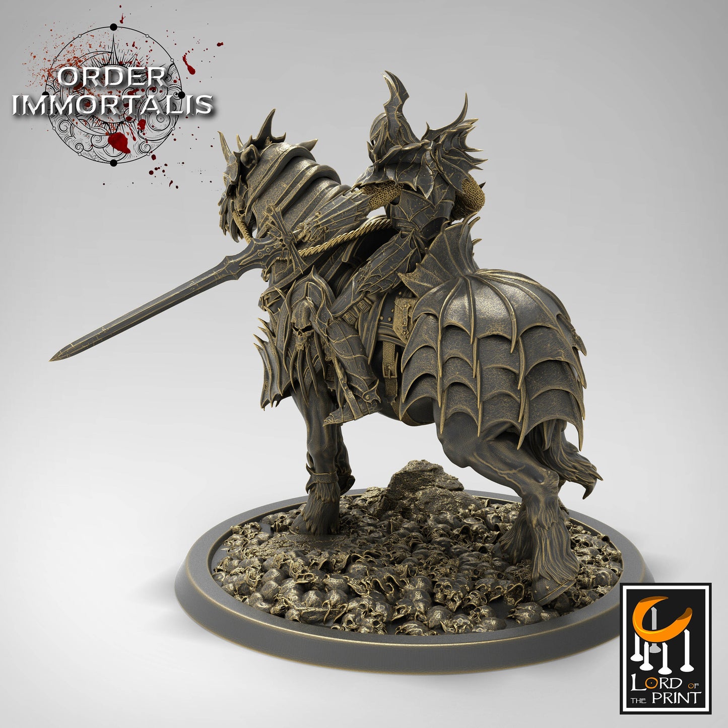 Blood knight Cavalier Squadron | Aussie 3D Printed Miniatures and Terrain