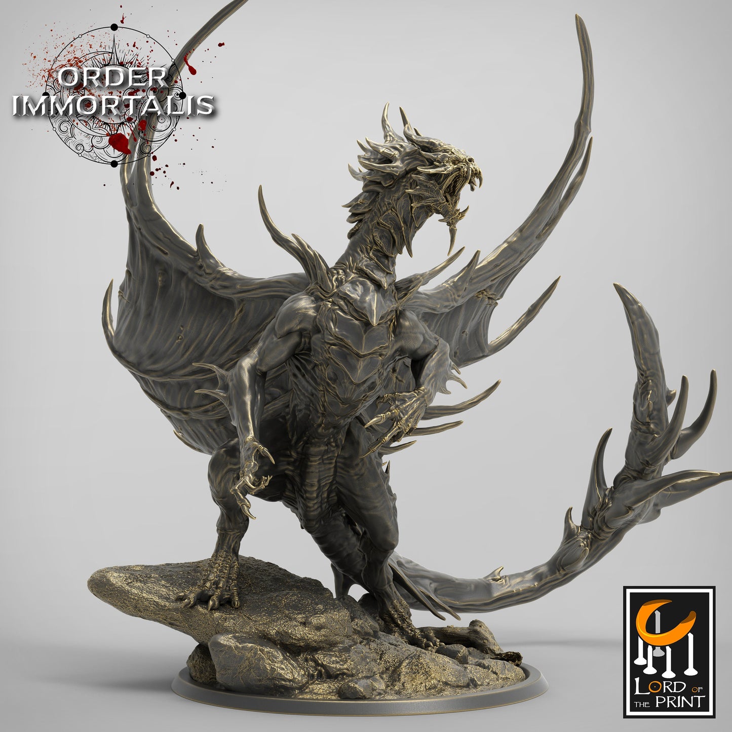 Adult Blood Dragons | Aussie 3D Printed Miniatures and Terrain