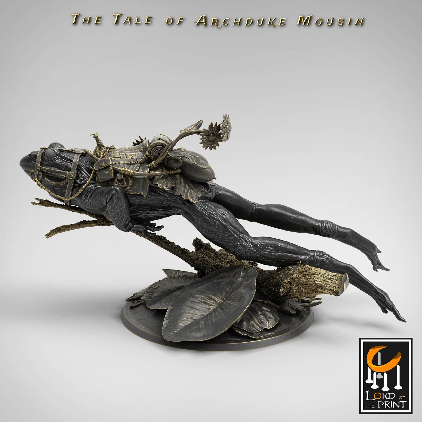 Mouse and Frog JUMP | Aussie 3D Printed Miniatures and Terrain