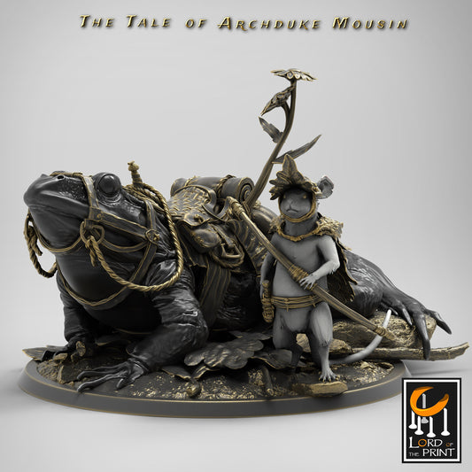 Mouse and Frog IDLE | Aussie 3D Printed Miniatures and Terrain