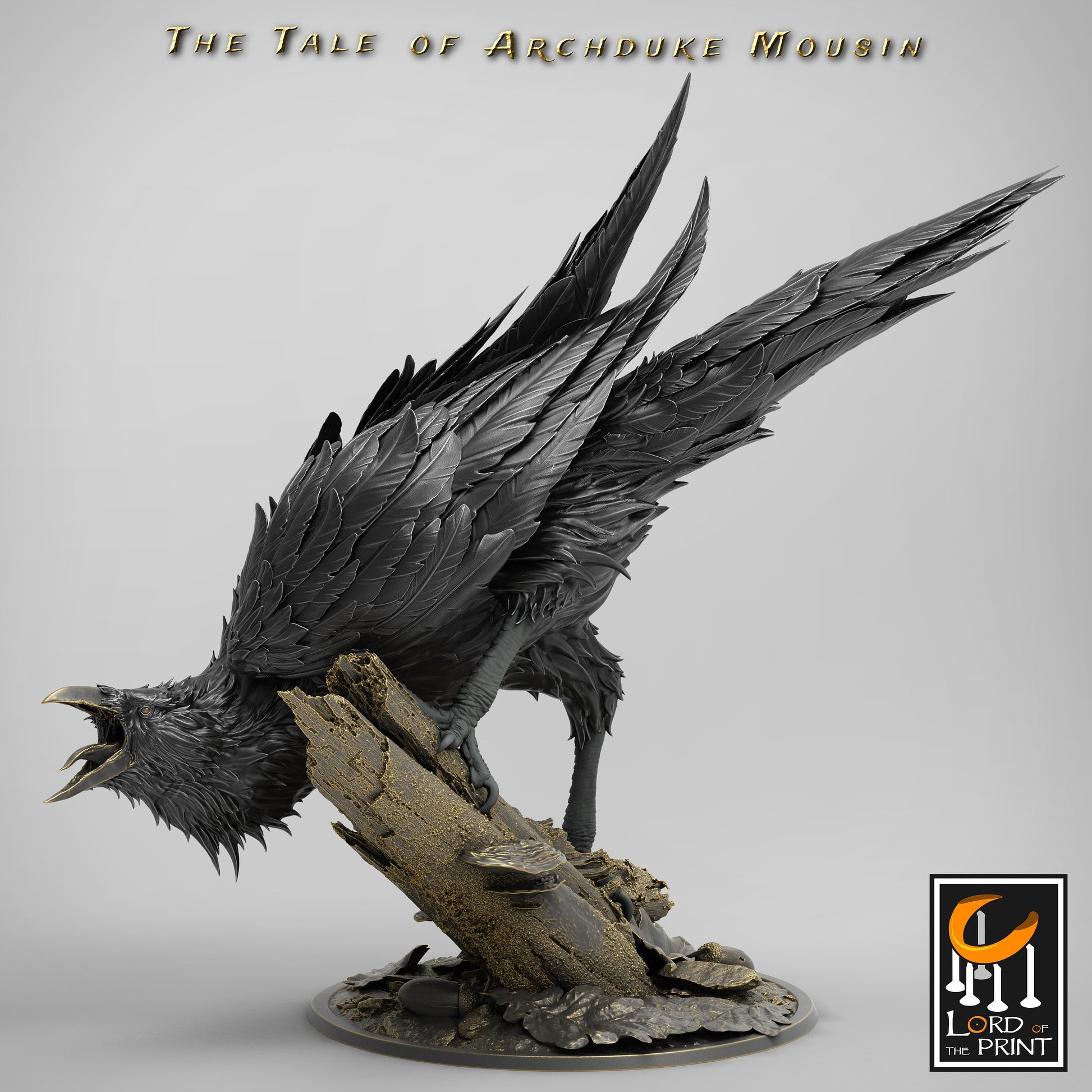 Mouse and Raven SCREE | Aussie 3D Printed Miniatures and Terrain