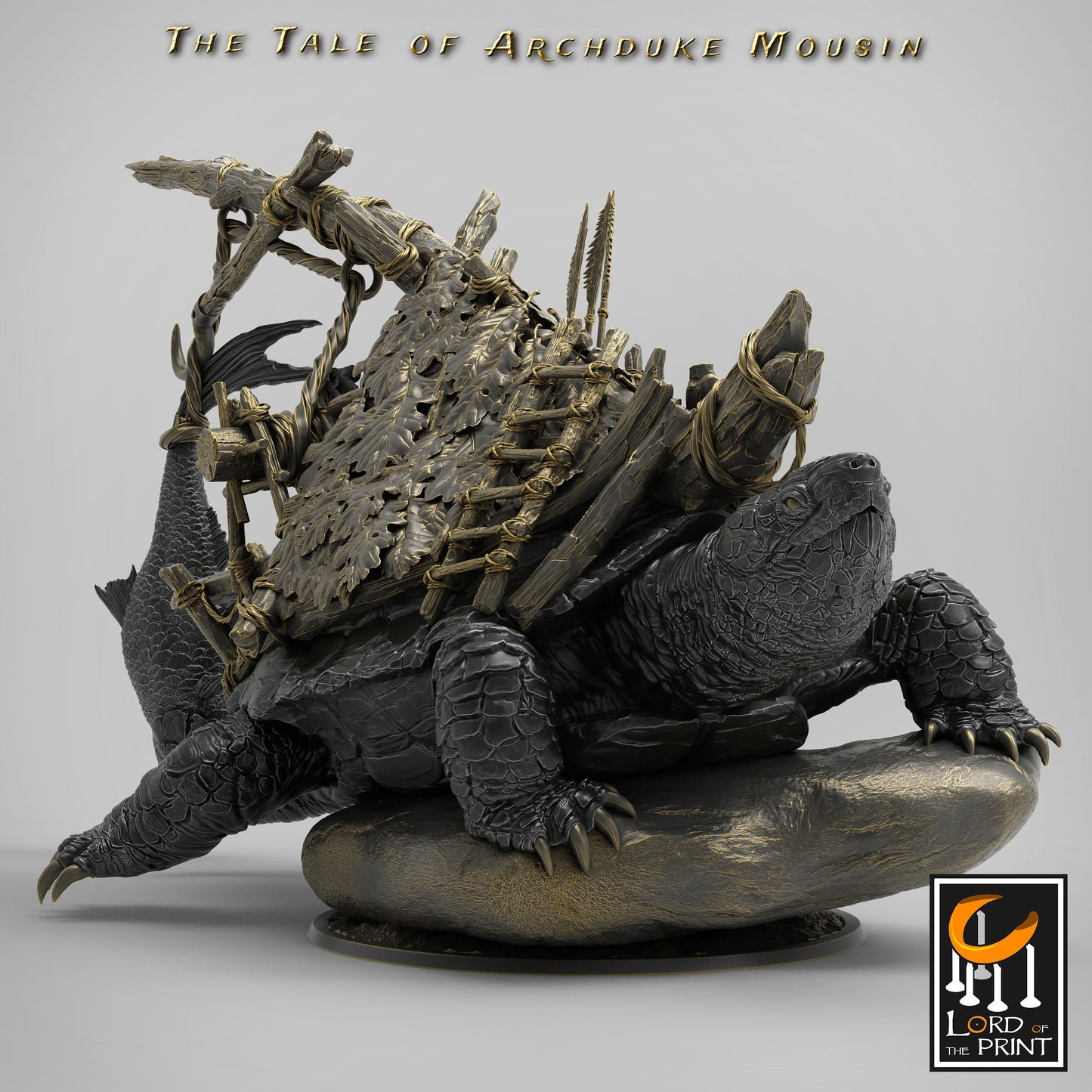 Mouse and TURTLE | Aussie 3D Printed Miniatures and Terrain