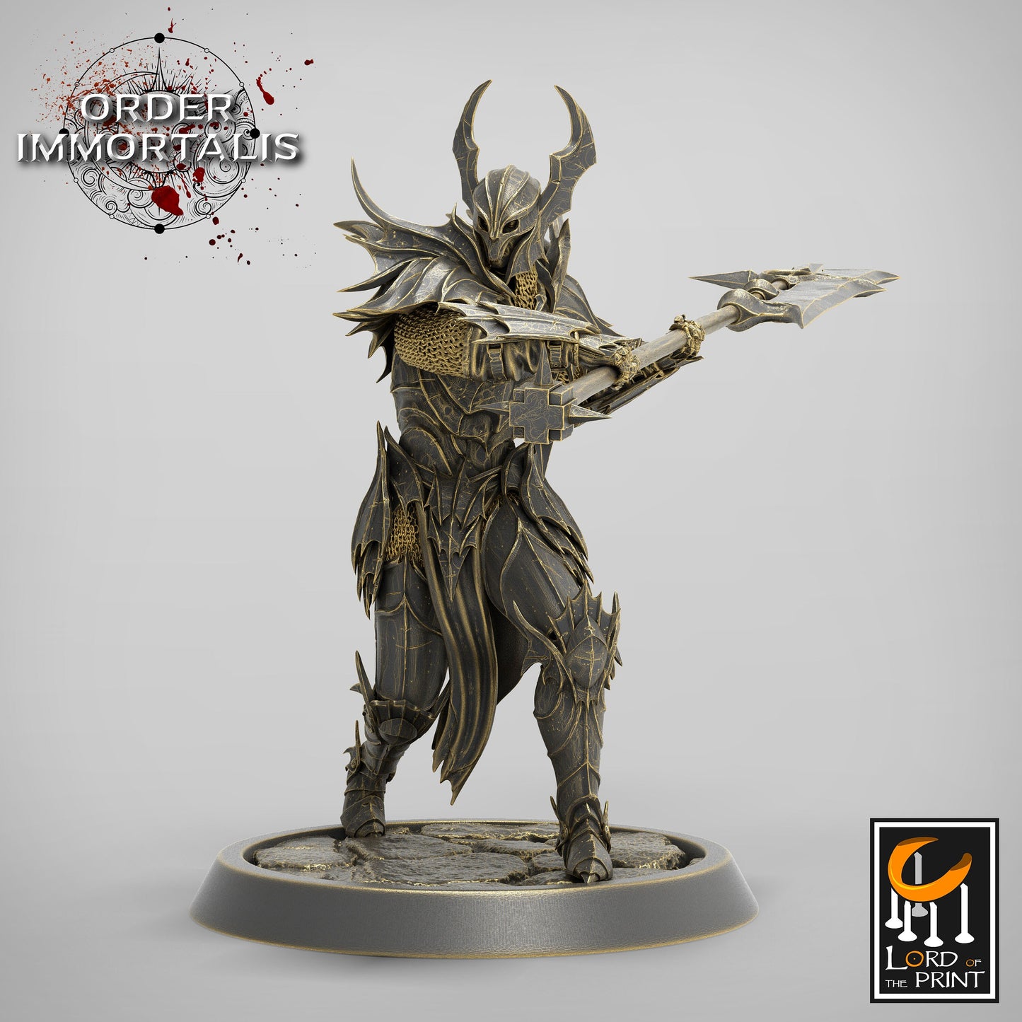 Blood knight Halberd Squadron | Aussie 3D Printed Miniatures and Terrain