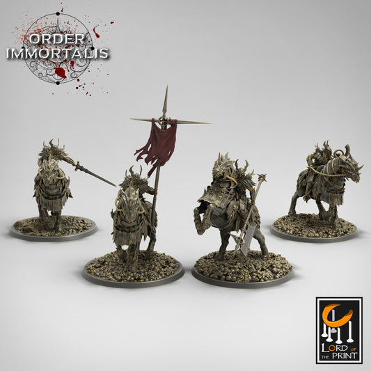 Blood knight Cavalier Squadron | Aussie 3D Printed Miniatures and Terrain