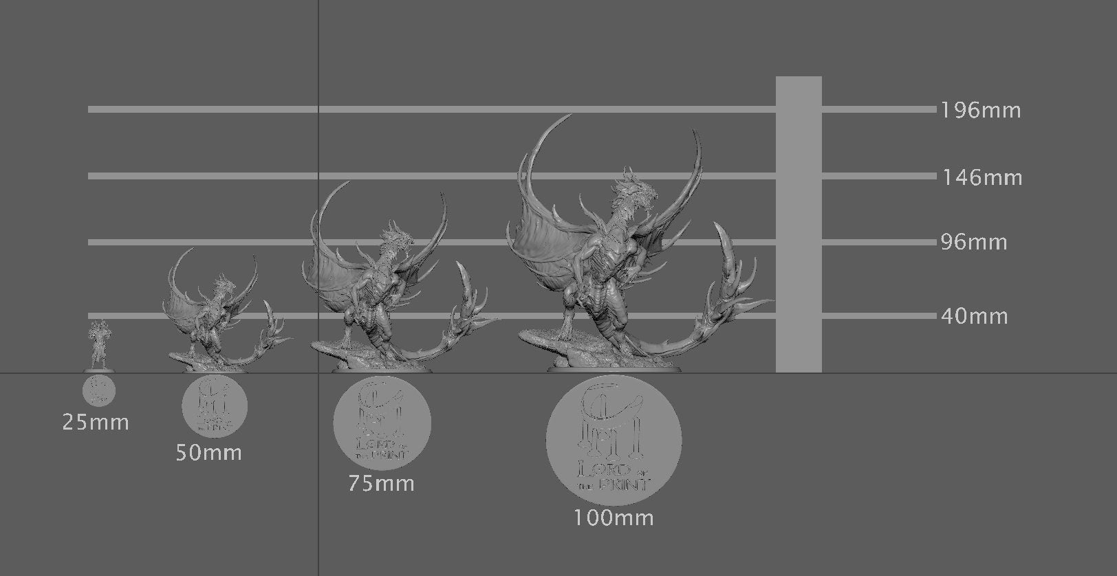 Adult Blood Dragons | Aussie 3D Printed Miniatures and Terrain