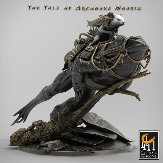 Mouse and Frog JUMP | Aussie 3D Printed Miniatures and Terrain