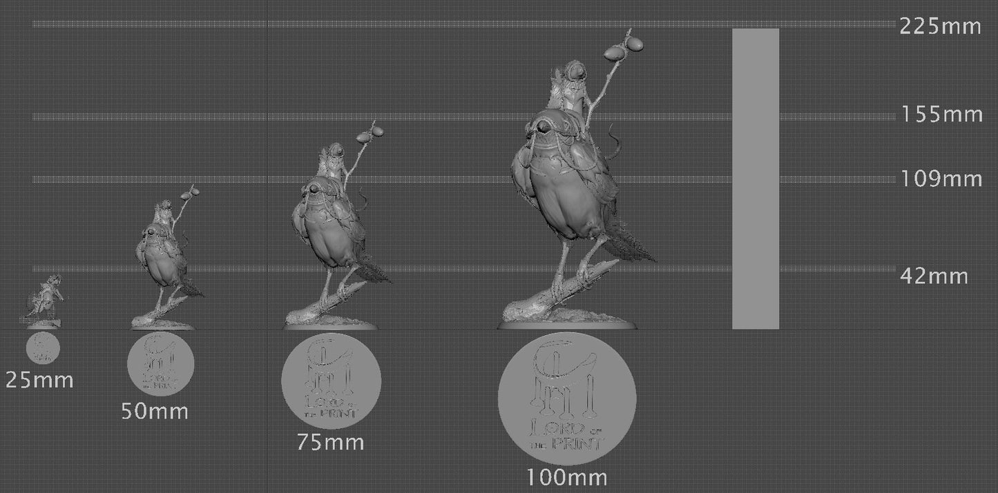 Mouse and Magpie Perching | Aussie 3D Printed Miniatures and Terrain