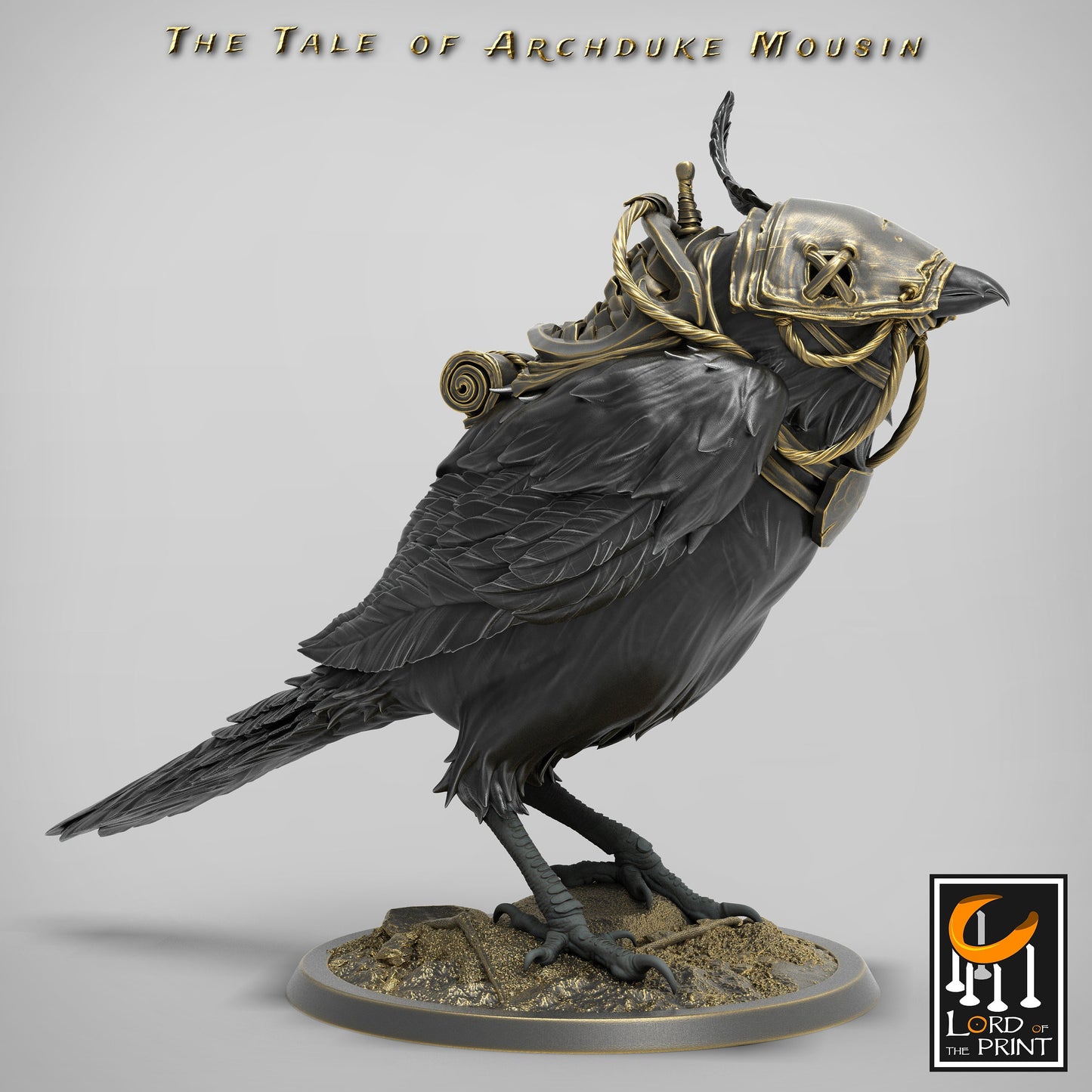 Mouse and Magpie Perching | Aussie 3D Printed Miniatures and Terrain