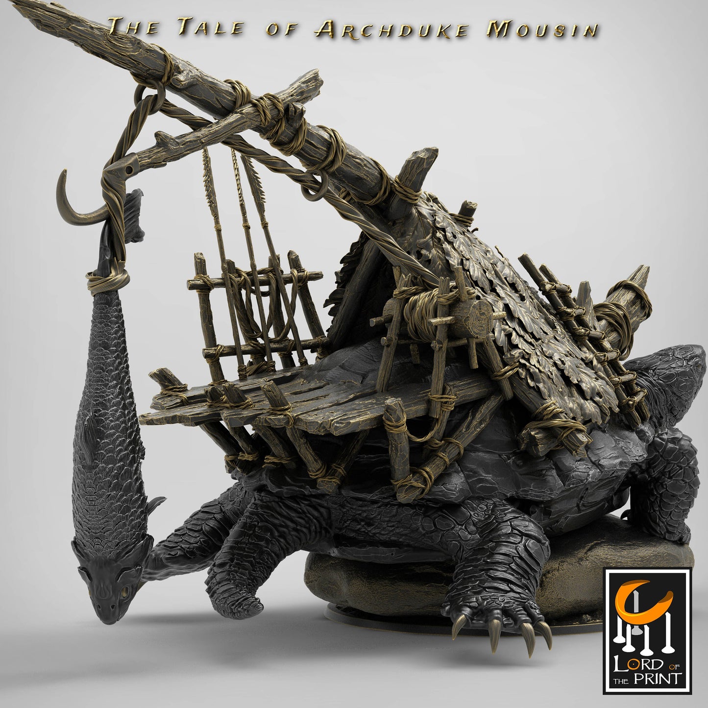 Mouse and TURTLE | Aussie 3D Printed Miniatures and Terrain