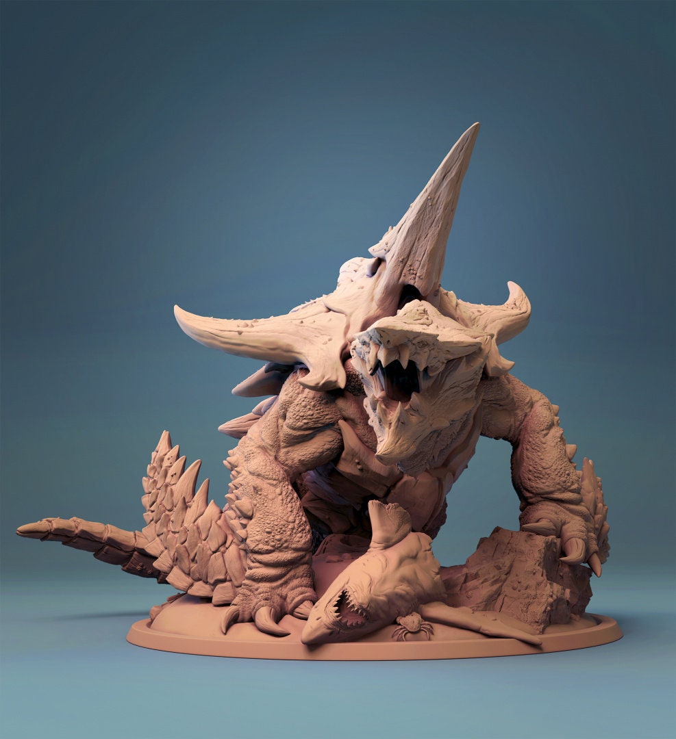 Turtle Dragon, Giant Dragon | Aussie 3D Printed Miniatures and Terrain