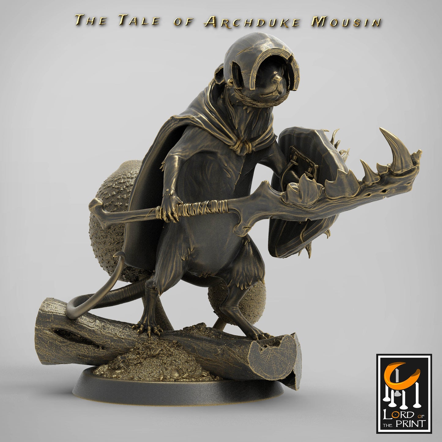 Soldier Adventurer Mice | Aussie 3D Printed Miniatures and Terrain
