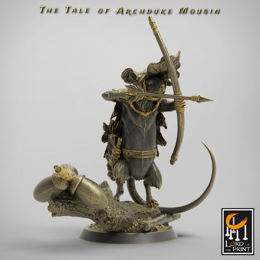 Archer Adventurer Mice! | Aussie 3D Printed Miniatures and Terrain