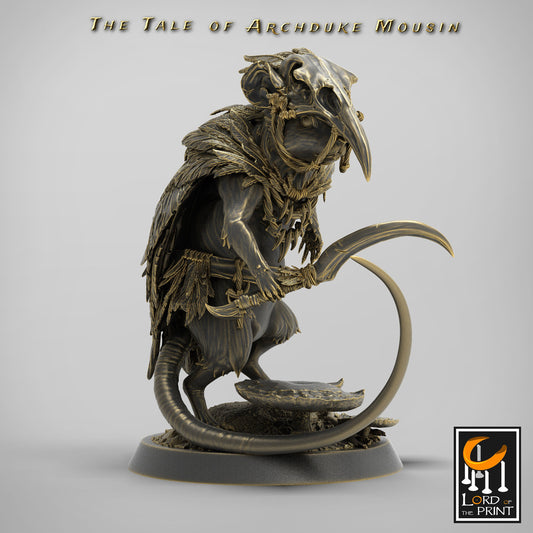 Shaman/Mage Adventurer Mice! | Aussie 3D Printed Miniatures and Terrain