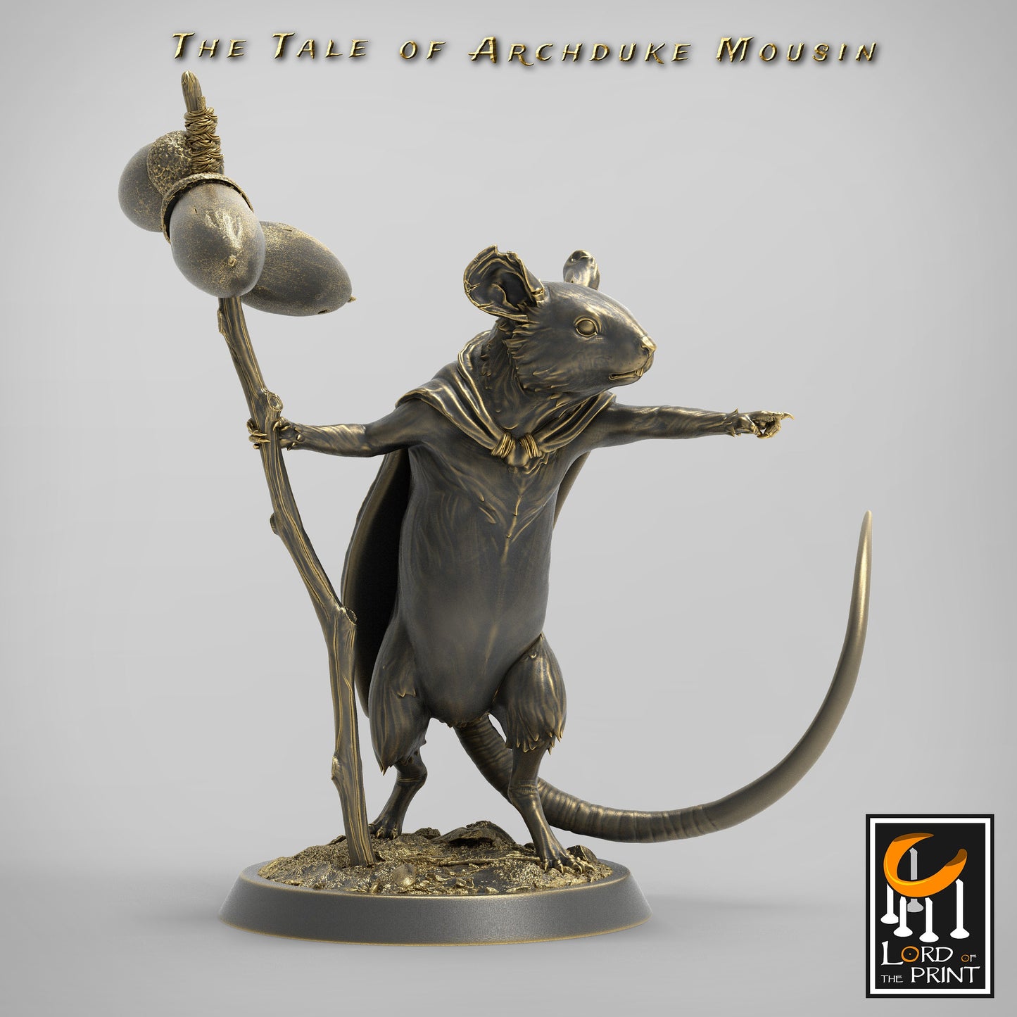 Peasant Adventurer Mice! | Aussie 3D Printed Miniatures and Terrain