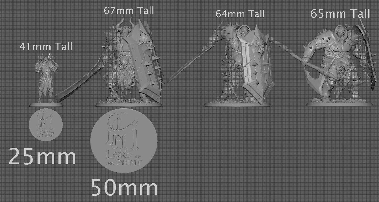 Large Heavy Soldiers | Aussie 3D Printed Miniatures and Terrain