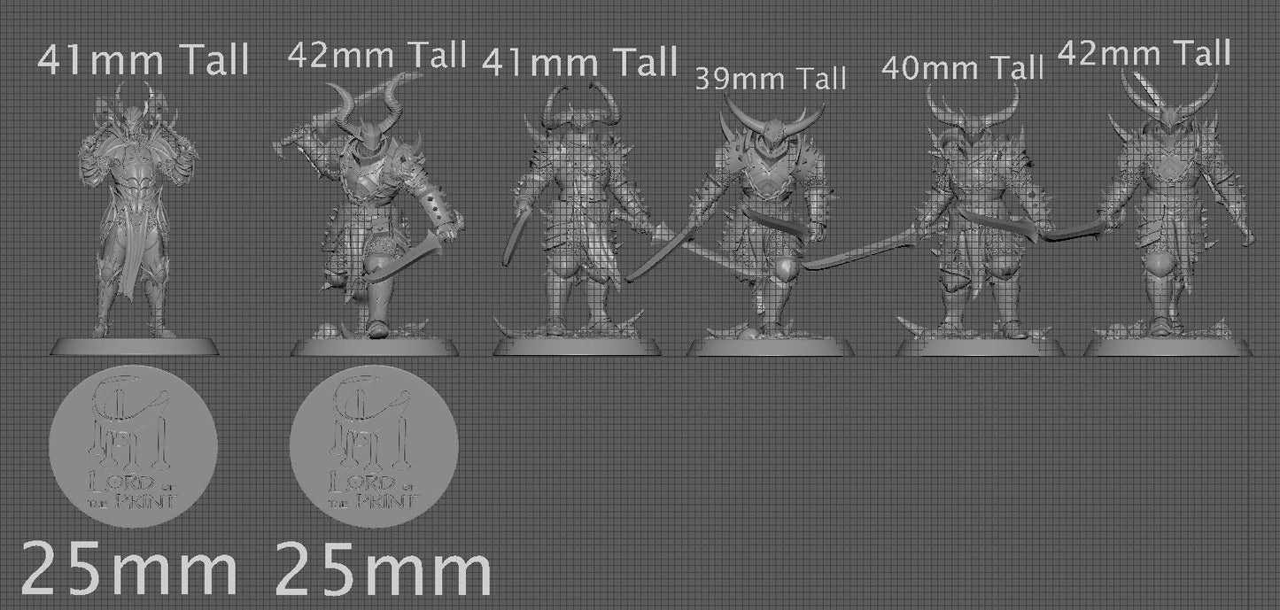 Dual Sword Squadron | Aussie 3D Printed Miniatures and Terrain