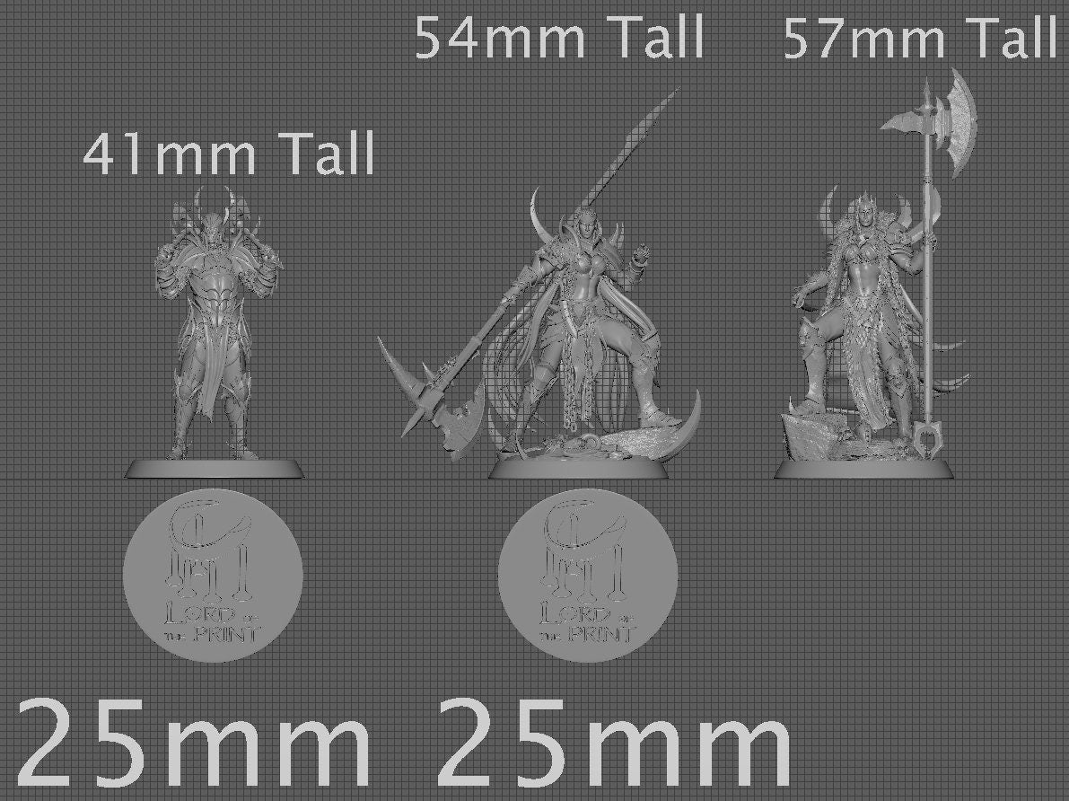 King Olaf's Generals | Aussie 3D Printed Miniatures and Terrain