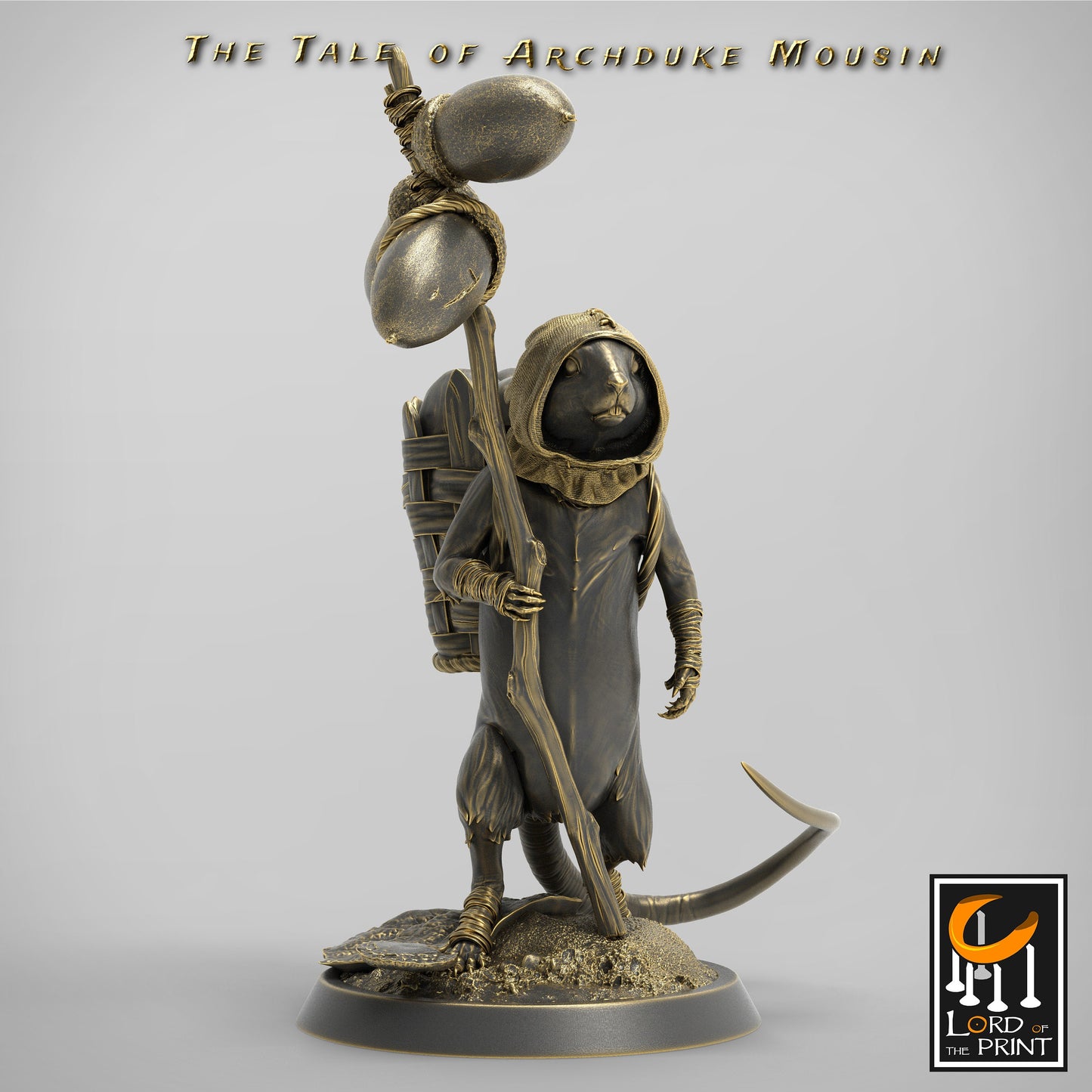 Peasant Adventurer Mice! | Aussie 3D Printed Miniatures and Terrain