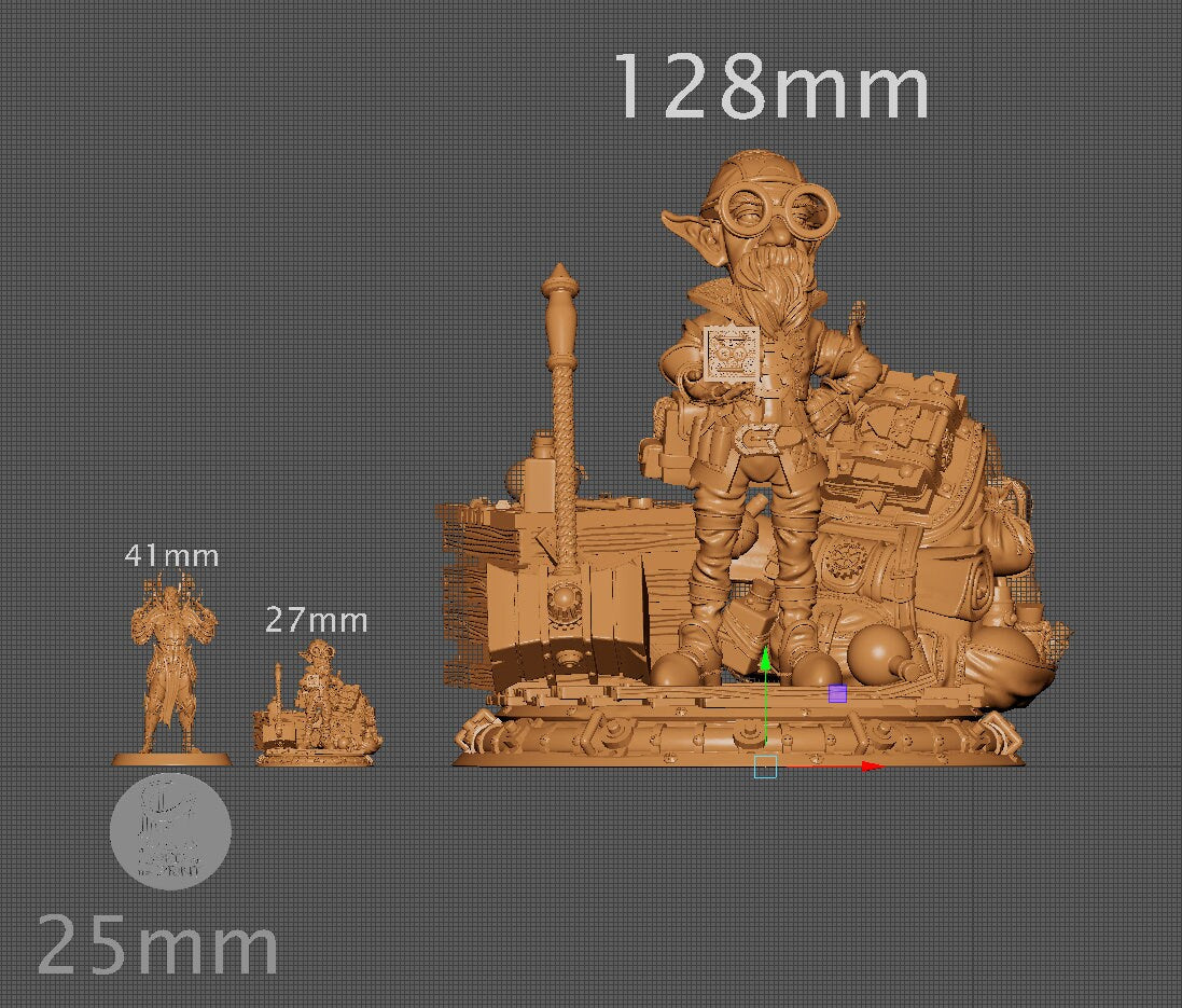Alvyn the Alchemist | Aussie 3D Printed Miniatures and Terrain