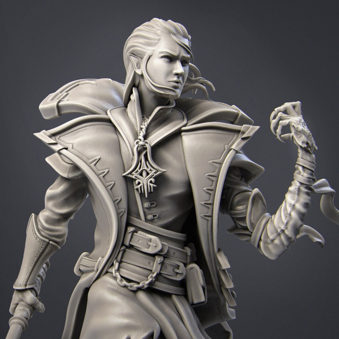 Glynris the Hexblade Warlock | Aussie 3D Printed Miniatures and Terrain