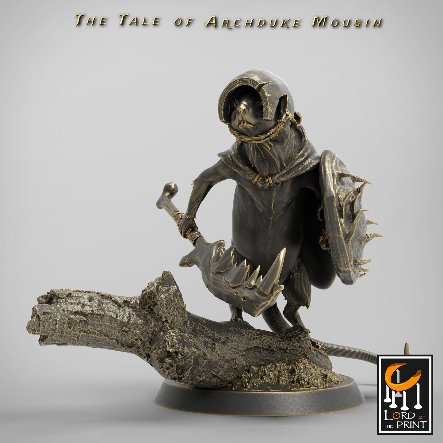 Soldier Adventurer Mice | Aussie 3D Printed Miniatures and Terrain