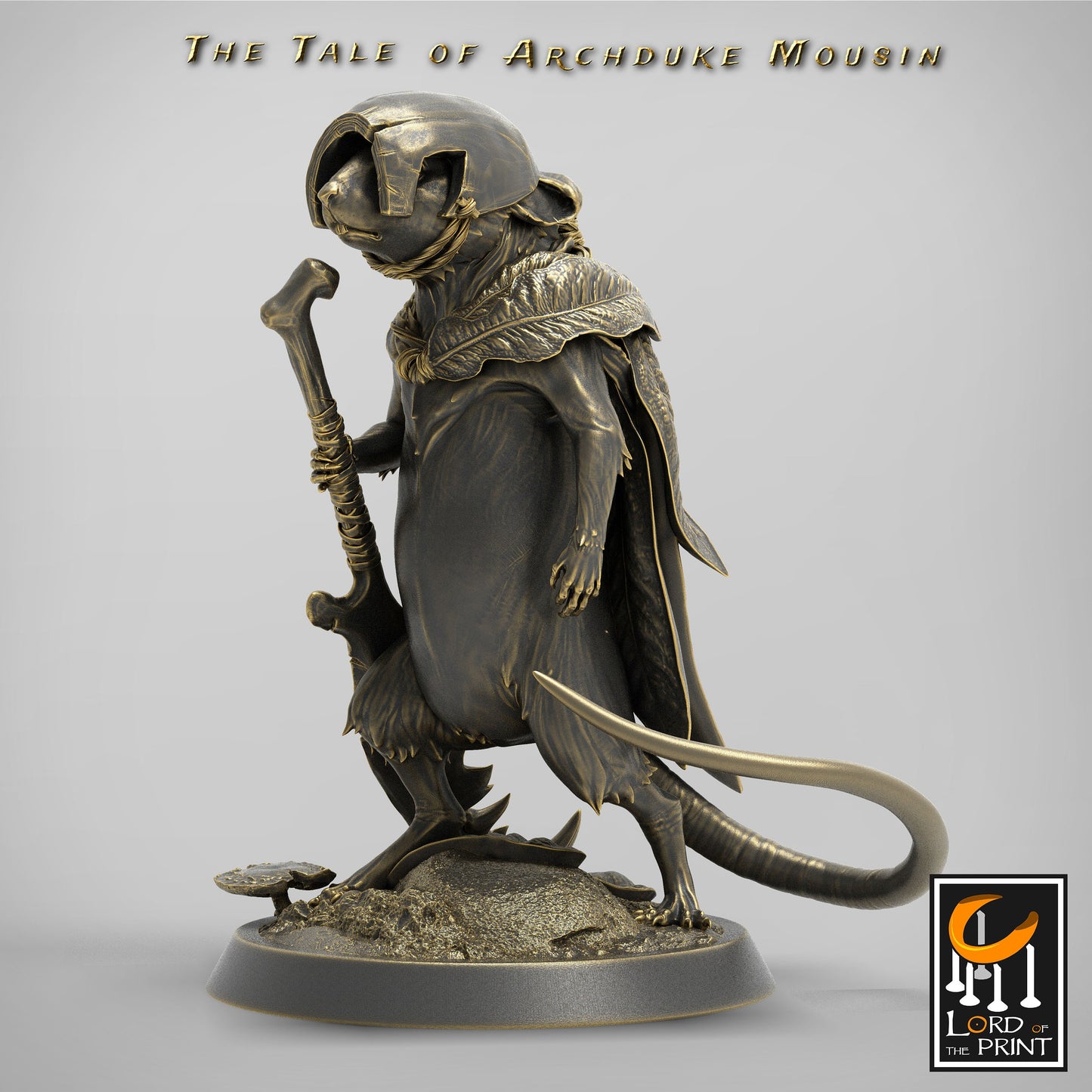 Soldier Adventurer Mice | Aussie 3D Printed Miniatures and Terrain