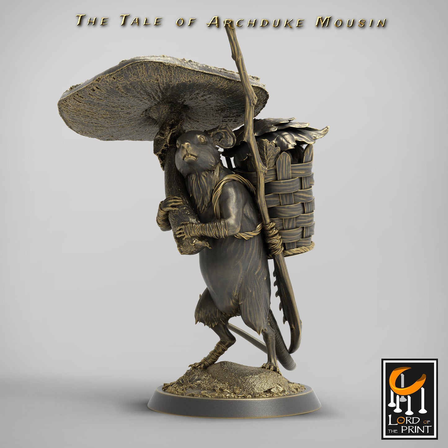 Peasant Adventurer Mice! | Aussie 3D Printed Miniatures and Terrain