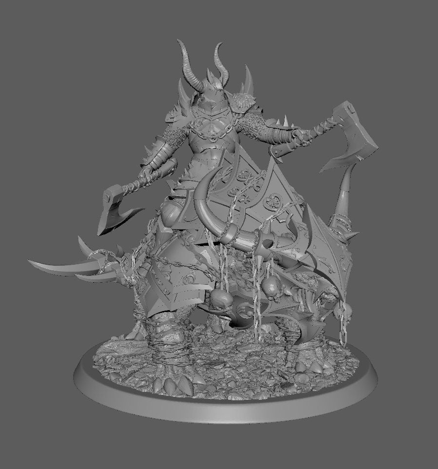 Araki Axe Soldiers | Aussie 3D Printed Miniatures and Terrain