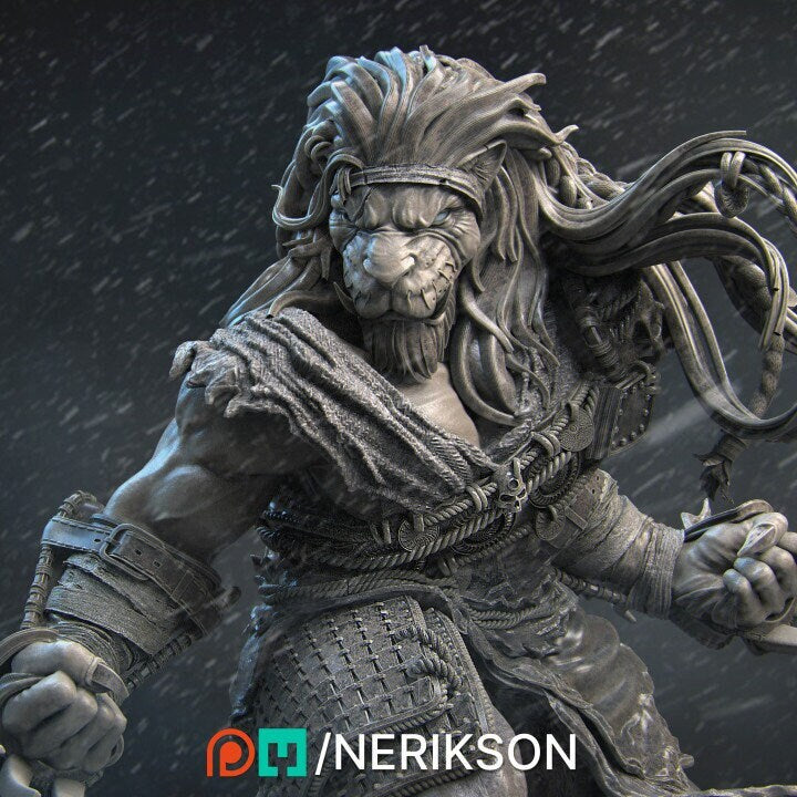 Azat the Long Death Monk | Aussie 3D Printed Miniatures and Terrain