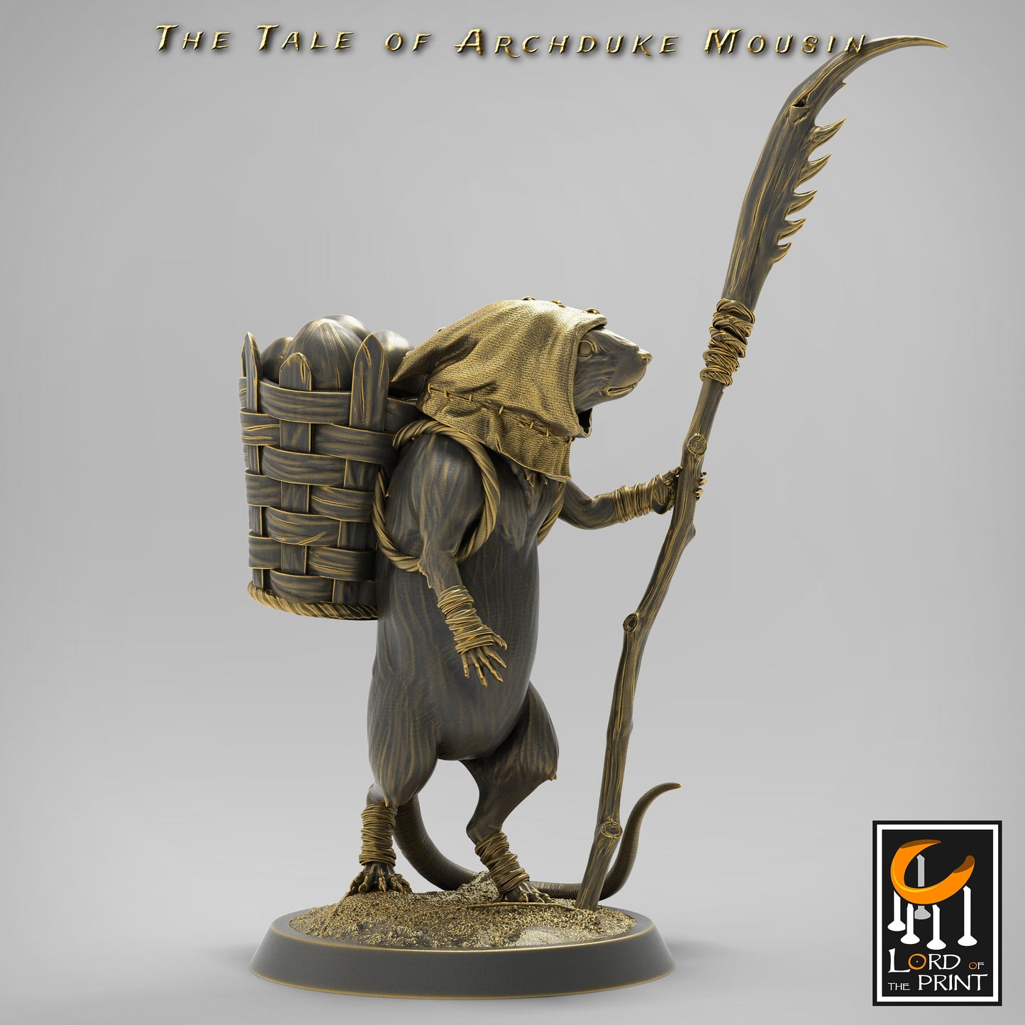 Peasant Adventurer Mice! | Aussie 3D Printed Miniatures and Terrain