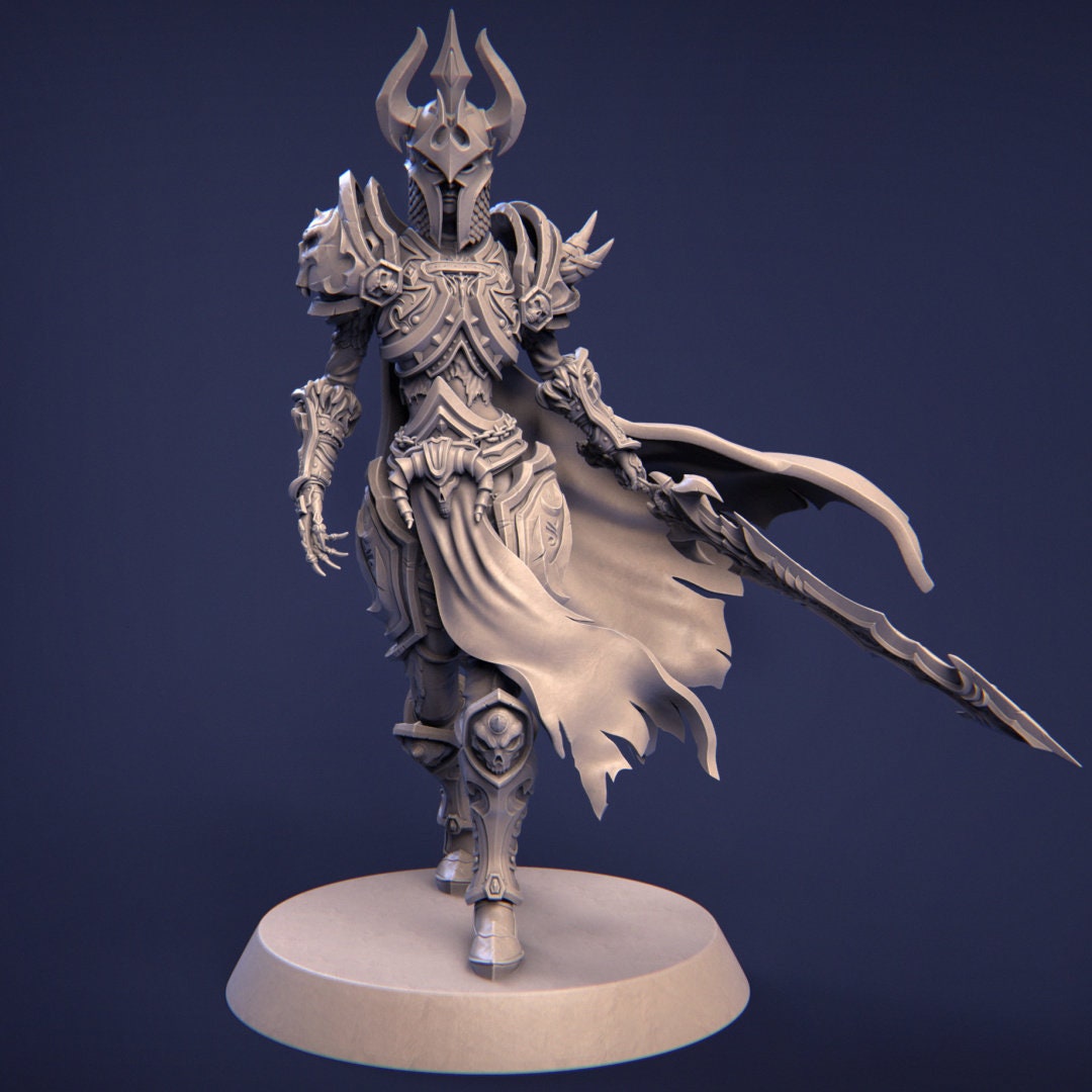 Ashinna the Revenant | Aussie 3D Printed Miniatures and Terrain
