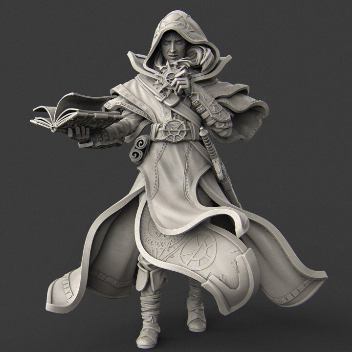 Beifir the Elvish Priest | Aussie 3D Printed Miniatures and Terrain