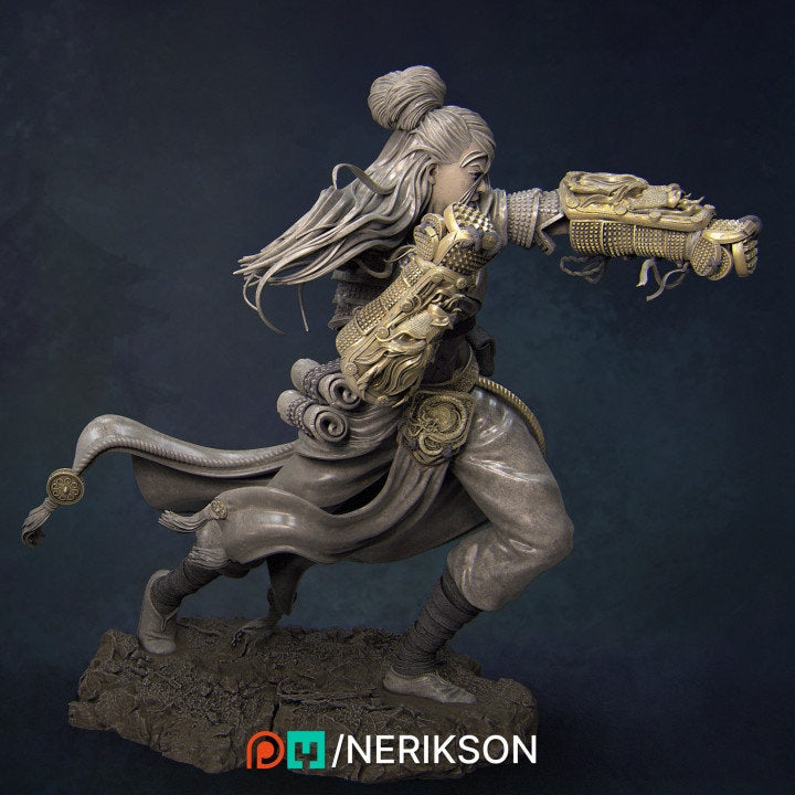 Kazue the Dragon Warrior | Aussie 3D Printed Miniatures and Terrain