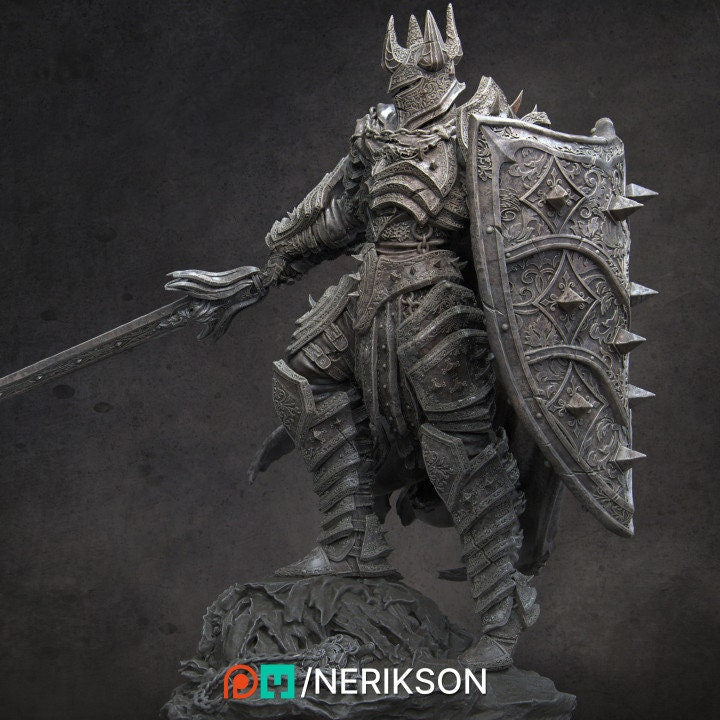 Vaeter the Branded Knight | Aussie 3D Printed Miniatures and Terrain