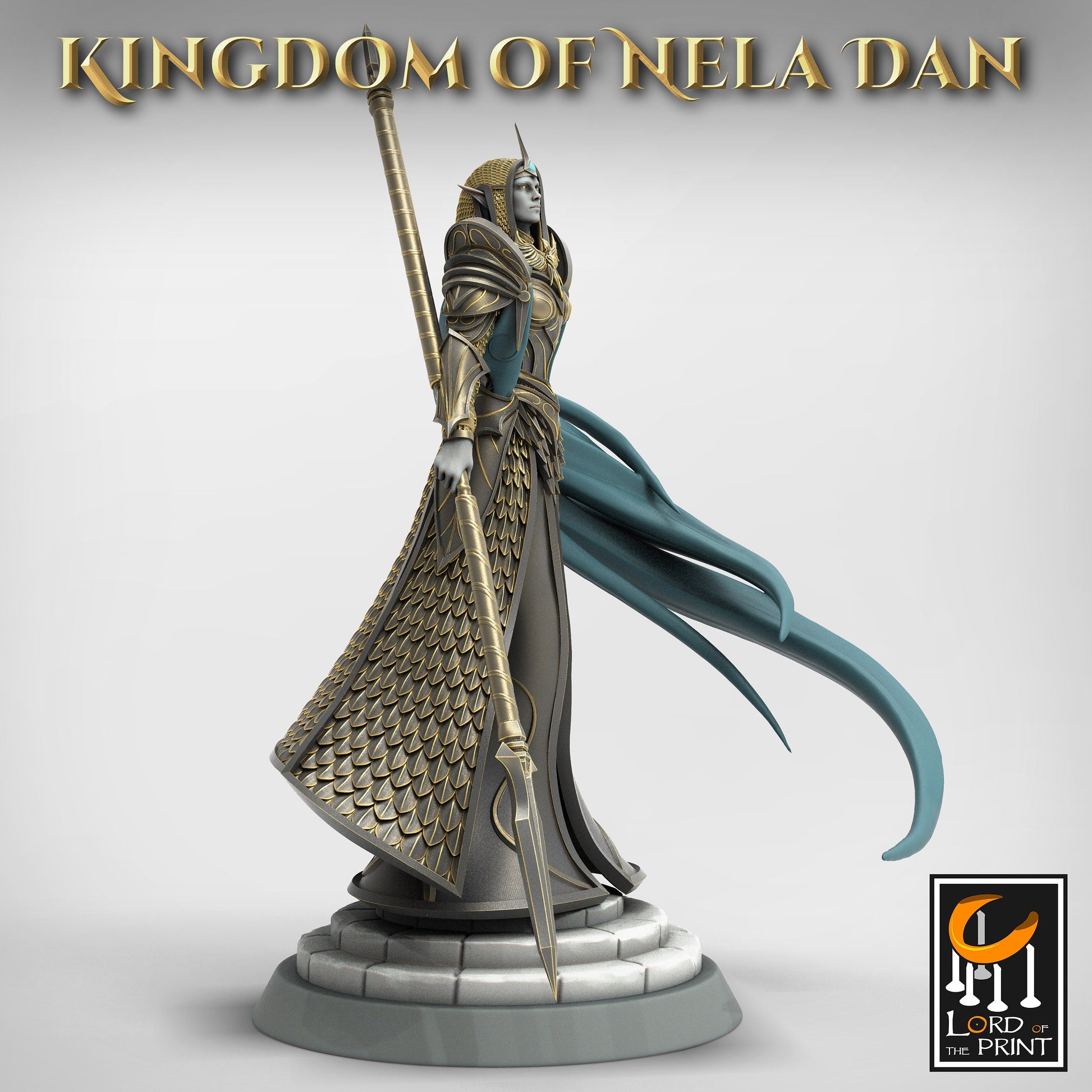 Queen Mirosi | Aussie 3D Printed Miniatures and Terrain