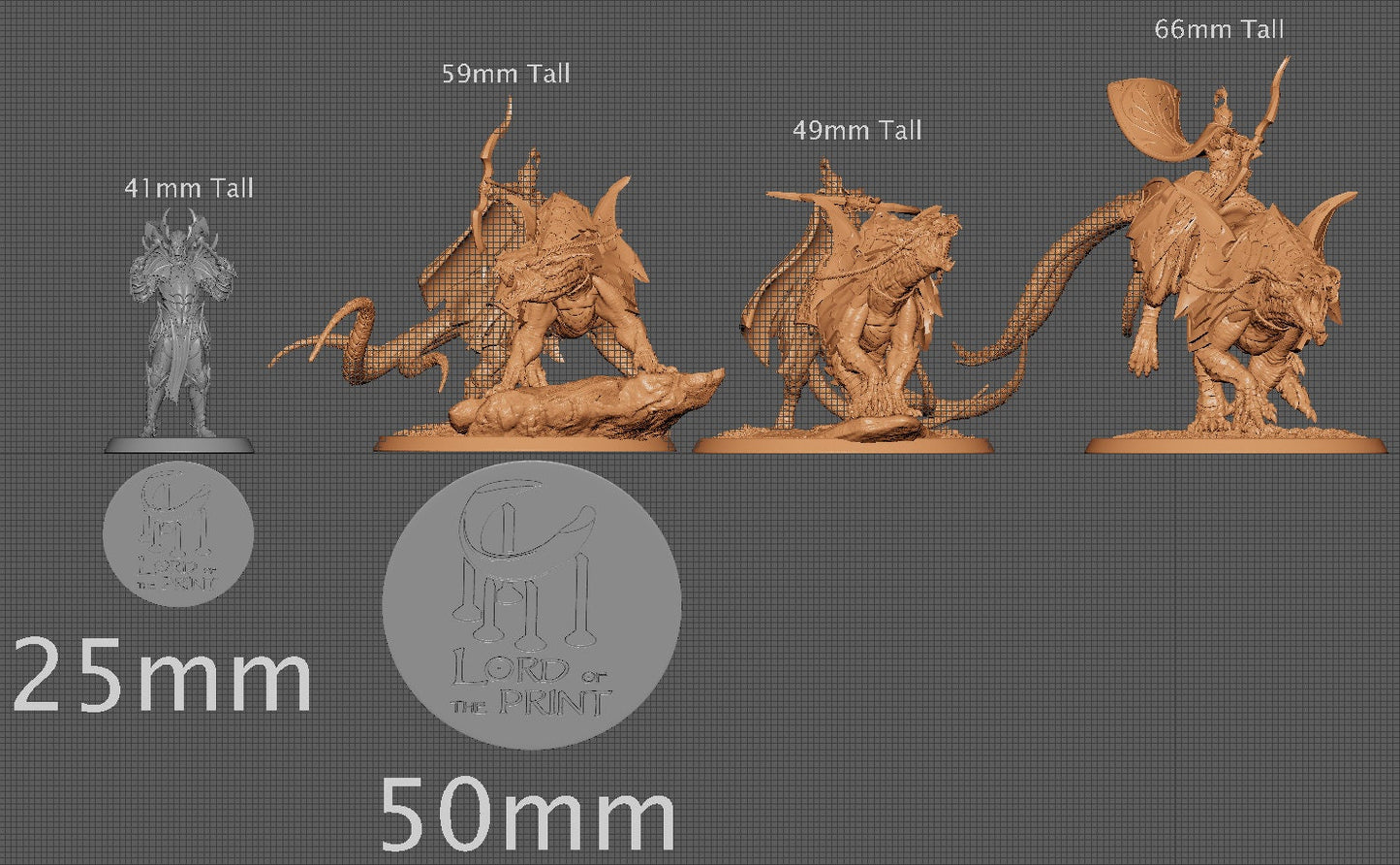 Archer Soldiers on Siri | Aussie 3D Printed Miniatures and Terrain