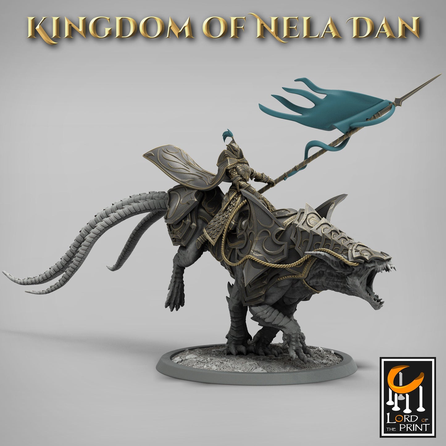 Banner Soldiers on Siri | Aussie 3D Printed Miniatures and Terrain