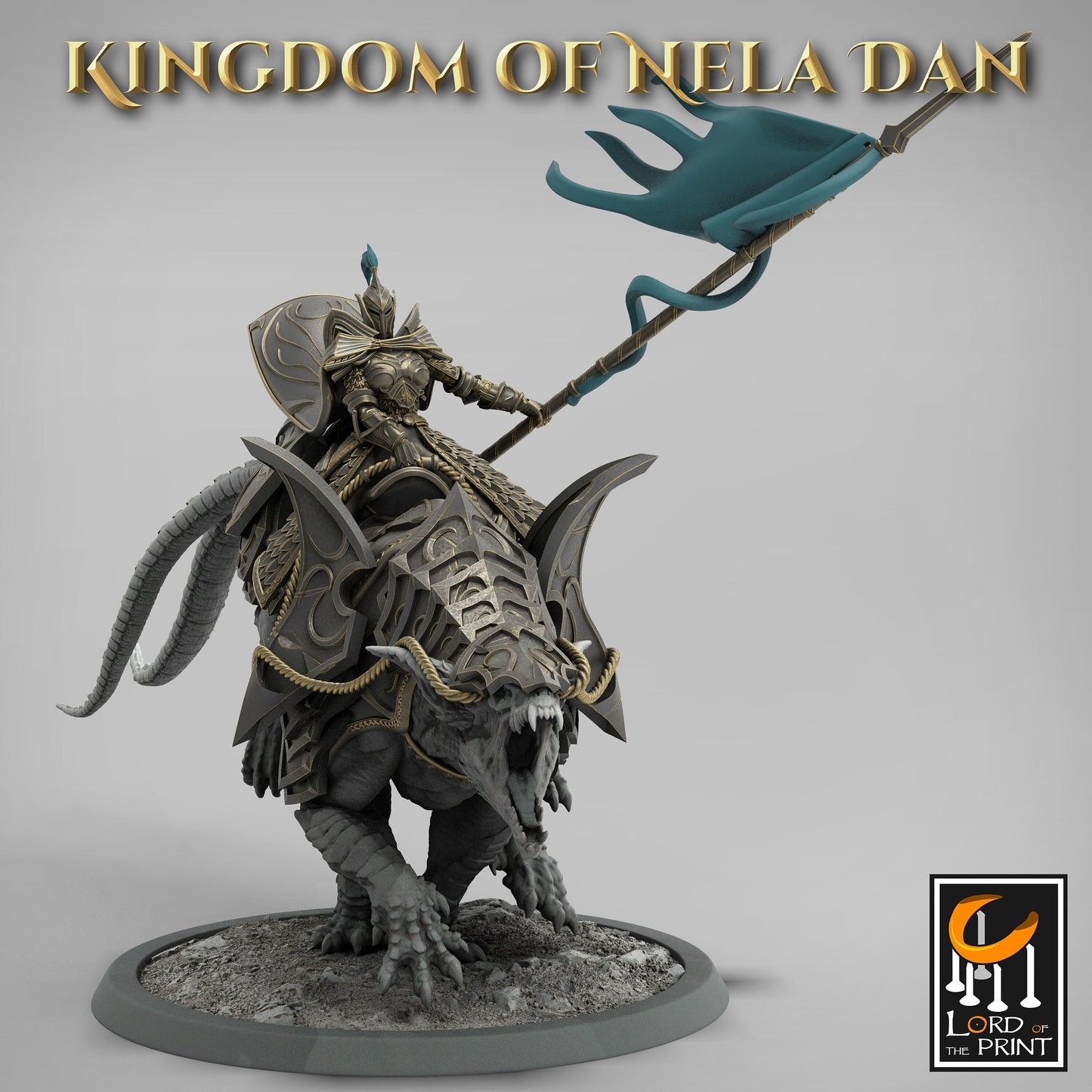 Banner Soldiers on Siri | Aussie 3D Printed Miniatures and Terrain