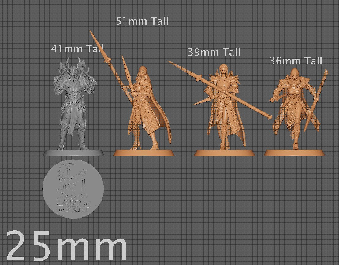 Spear Dagger Squadron | Aussie 3D Printed Miniatures and Terrain