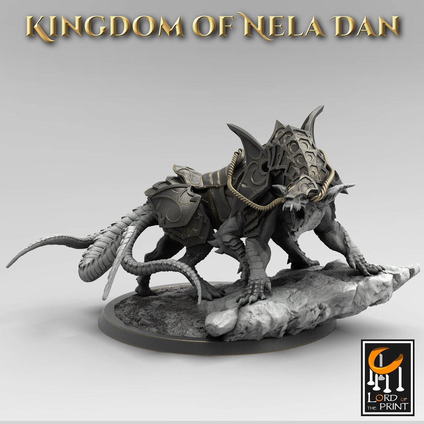 Siri Armored and Wild | Aussie 3D Printed Miniatures and Terrain