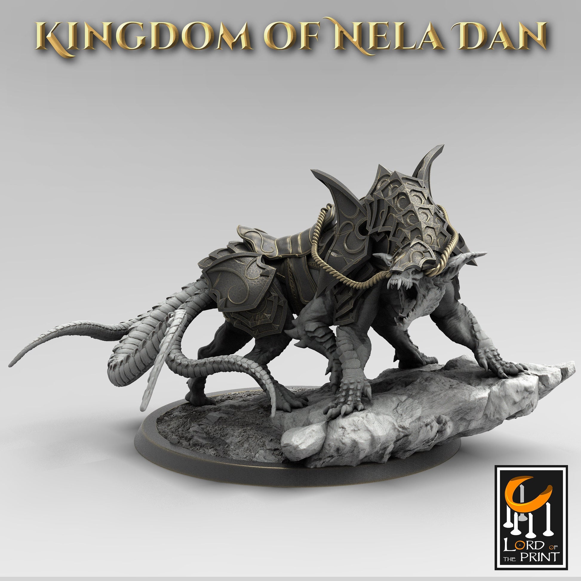 Siri Armored and Wild | Aussie 3D Printed Miniatures and Terrain
