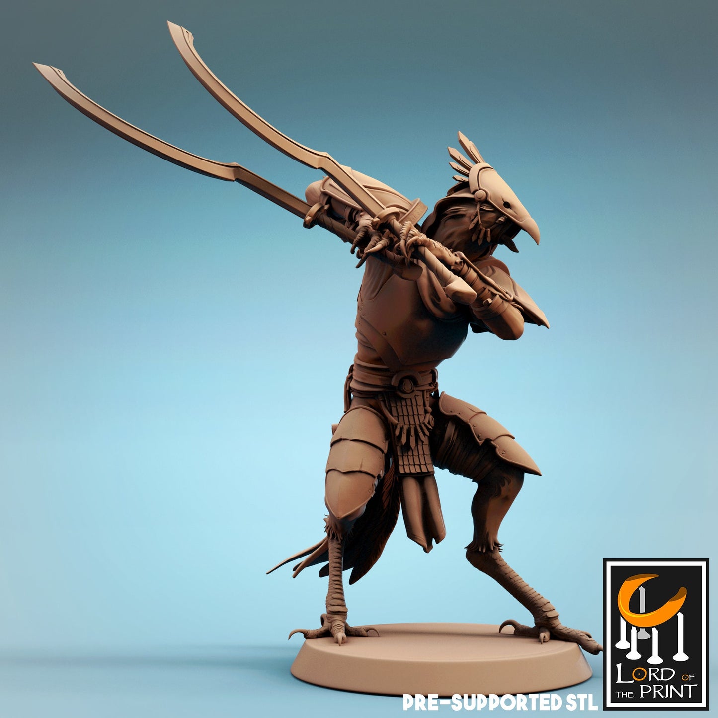 Kenku Khopesh Soldiers | Aussie 3D Printed Miniatures and Terrain